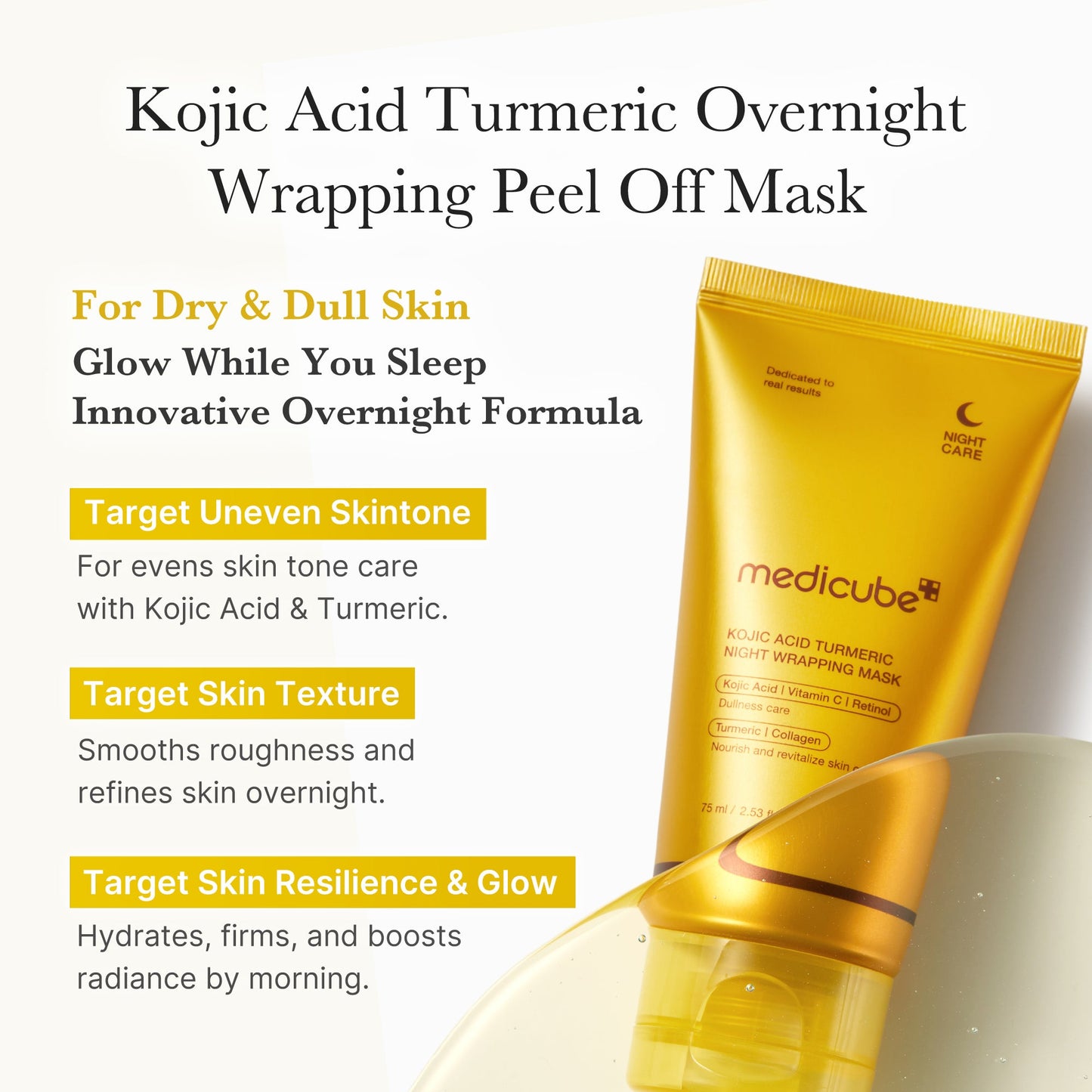 Kojic Acid Turmeric Overnight Wrapping Mask